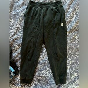 We Wander Black Jogger Sweats